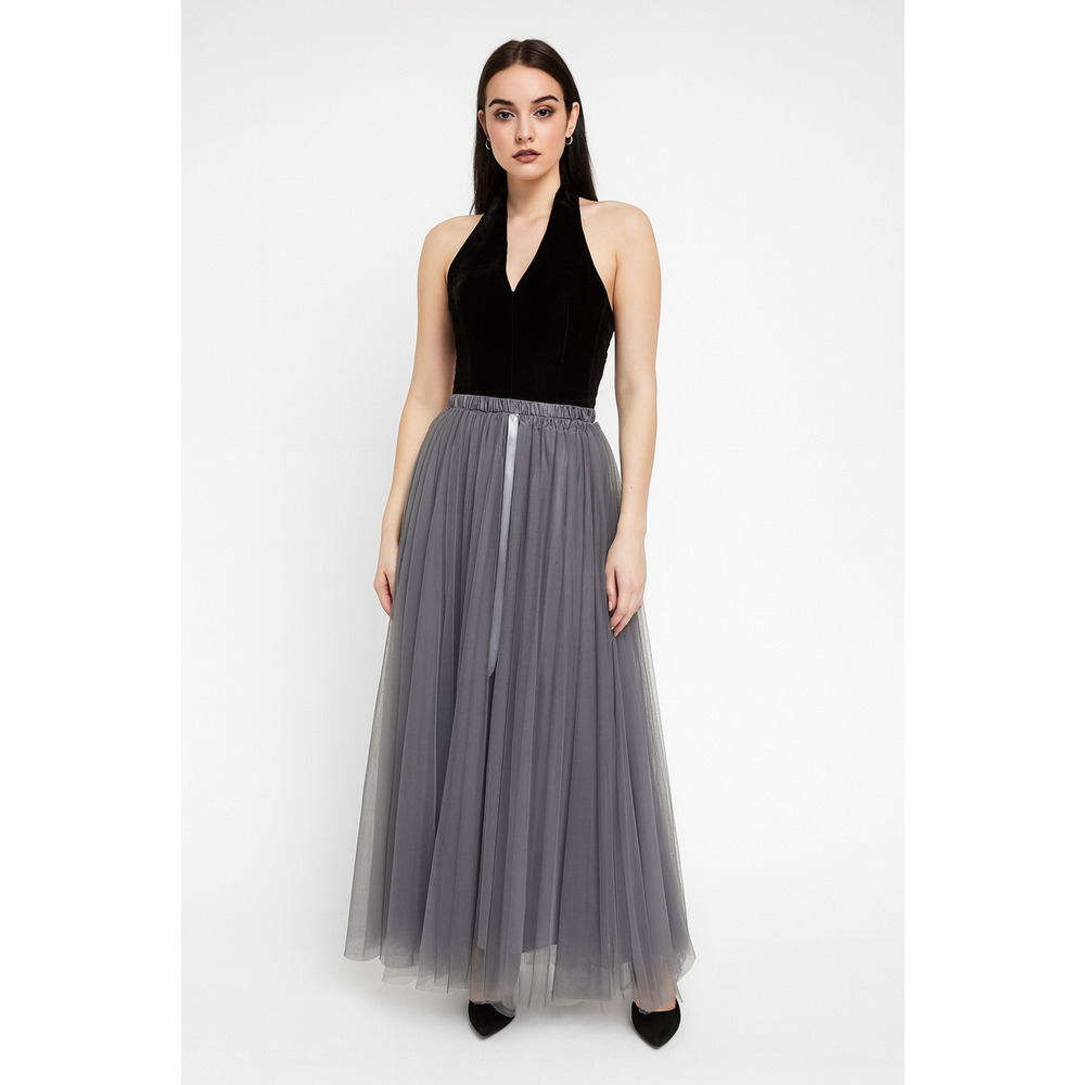 Kyla Womens Tulle Skirt Medium Tiered Made in Italty Whimsygoth Ren Fest Ballet